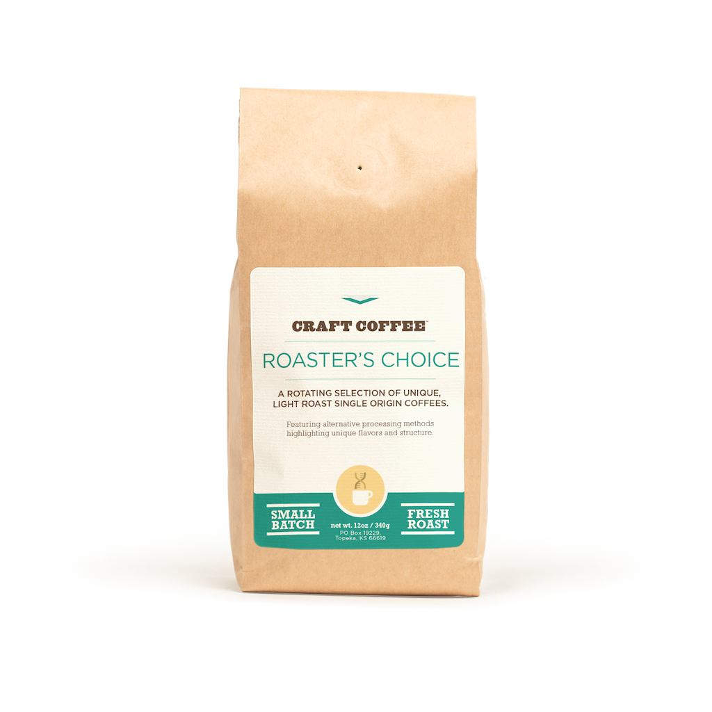 12oz bag of Craft Coffee Roaster's Choice: Exploration Light Roast